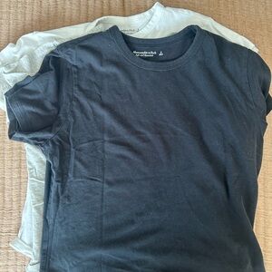 Abercrombie & Fitch Black and White T-Shirts